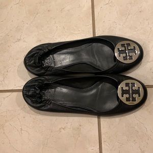 Tory Burch ballet shoes.  In great shape!